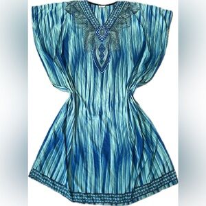 Vintage Santé Classics Peacock Kaftan